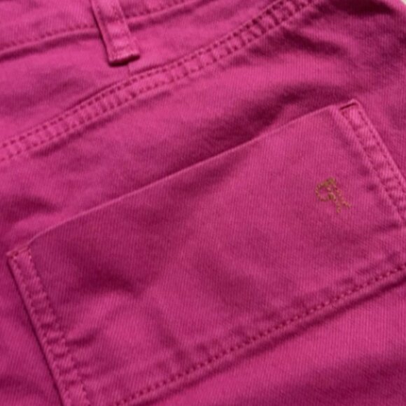 Brand New Pilcro Slouchy Frayed Denim Shorts - Picture 7 of 10